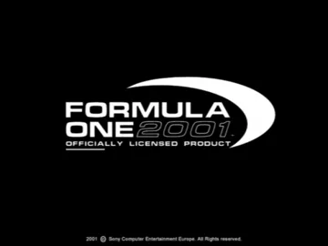 Formula One 2001 screen shot title